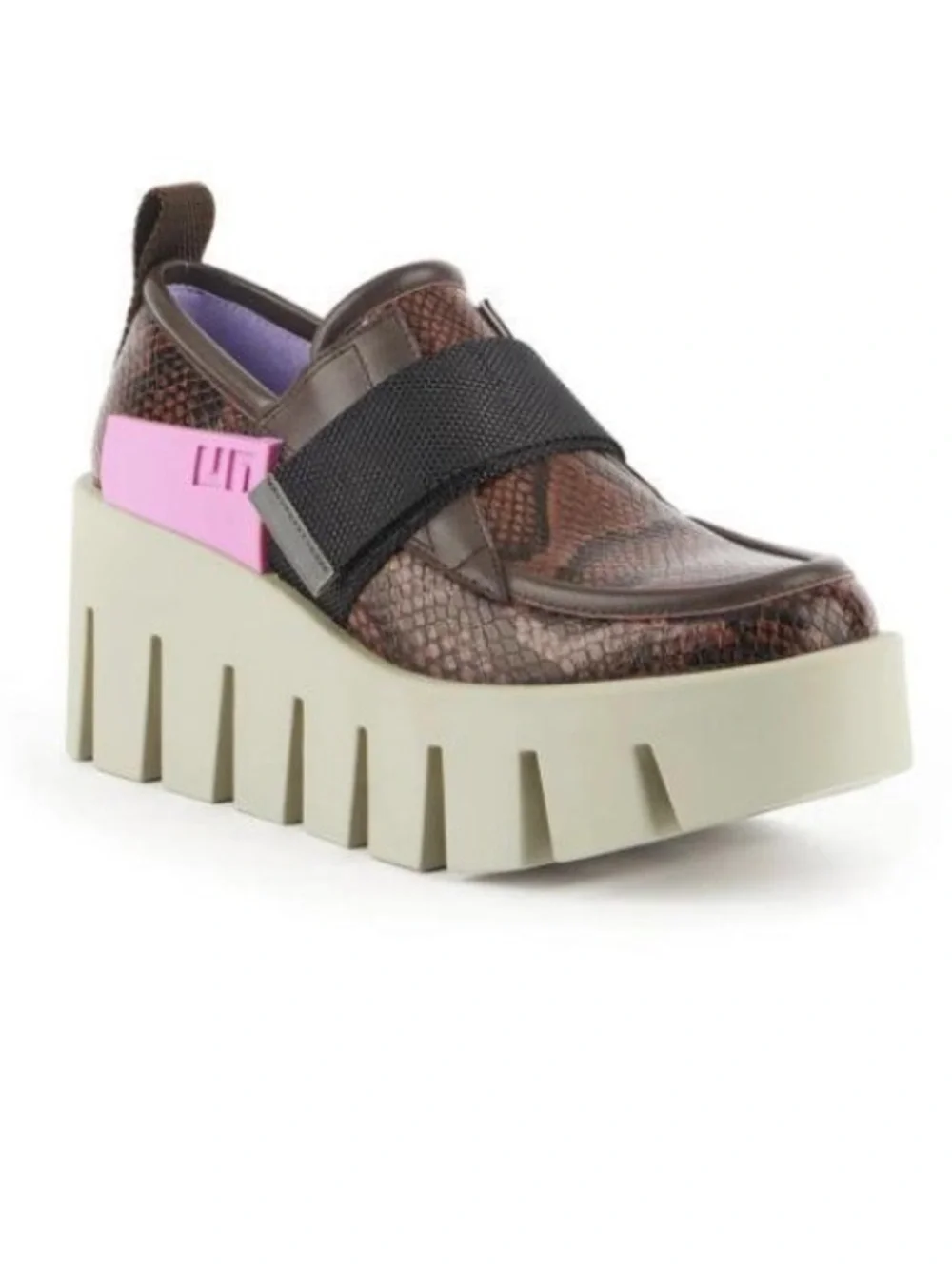 NWOB United Nude Platform Loafers Women’s 10 Chunky Lug Sole